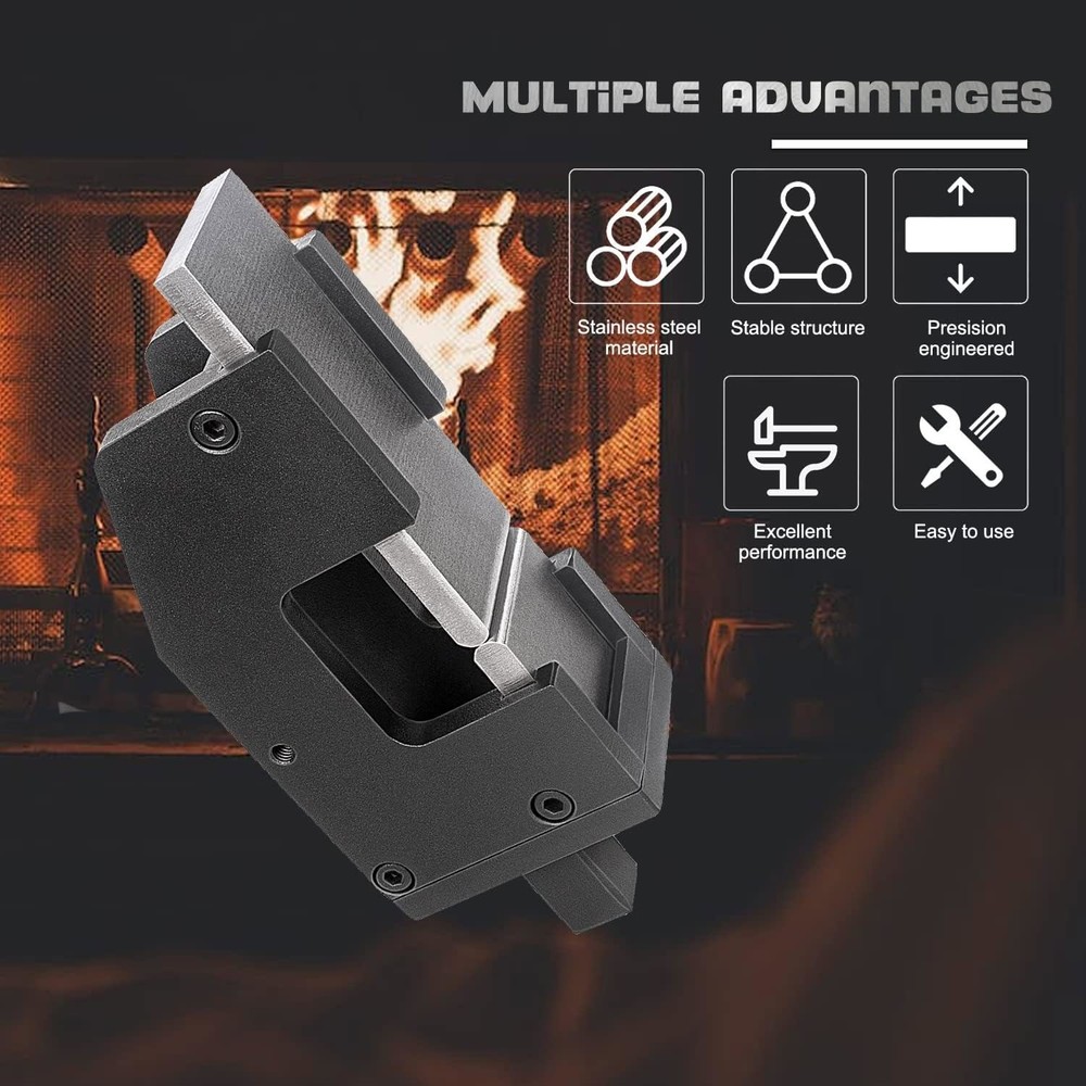 Blacksmith G2 Guillotine Tool Blacksmith Slash Fullering Tool with Flat Dies