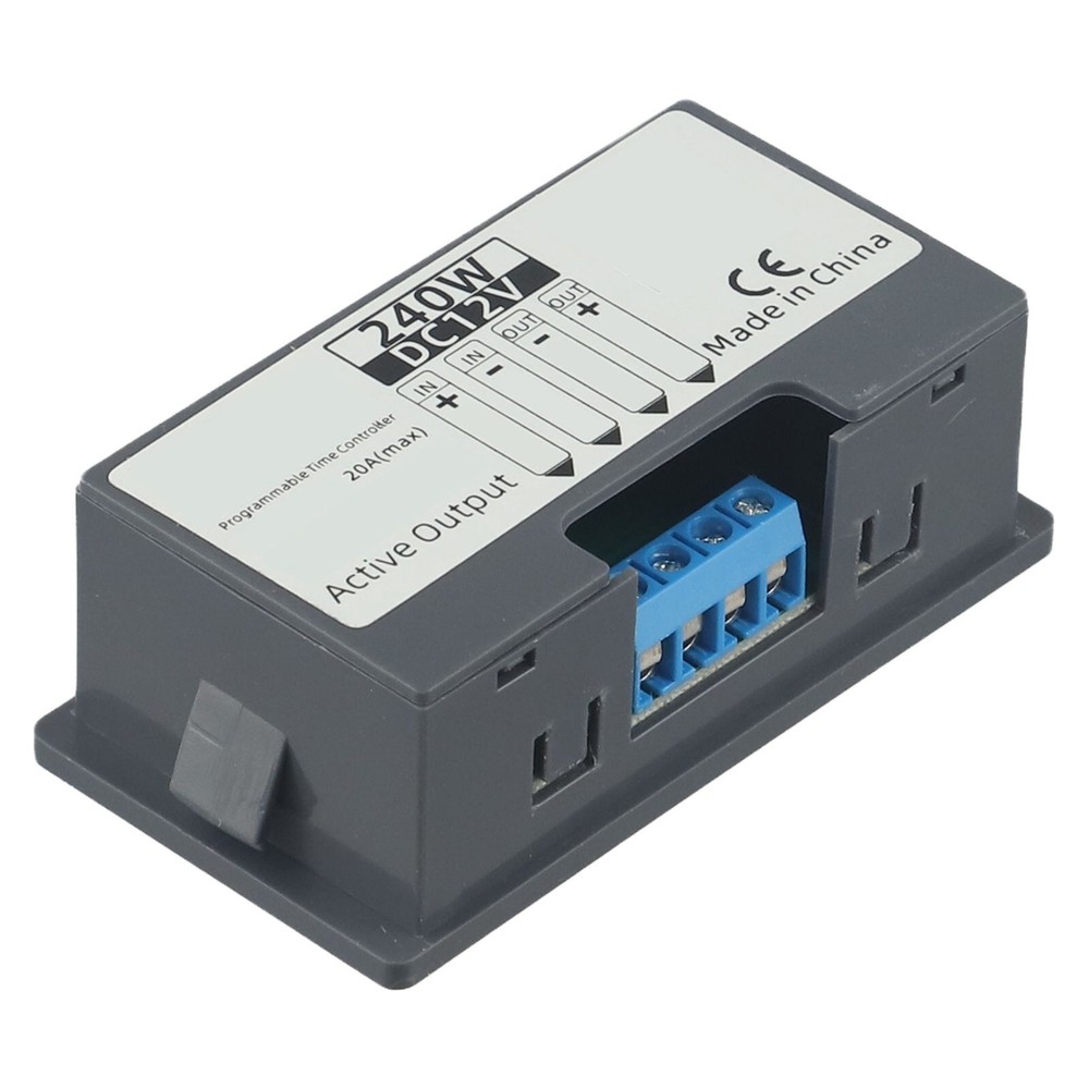 Digital Timer Relay Switch Module 12V DC Time Delay Control LED Display