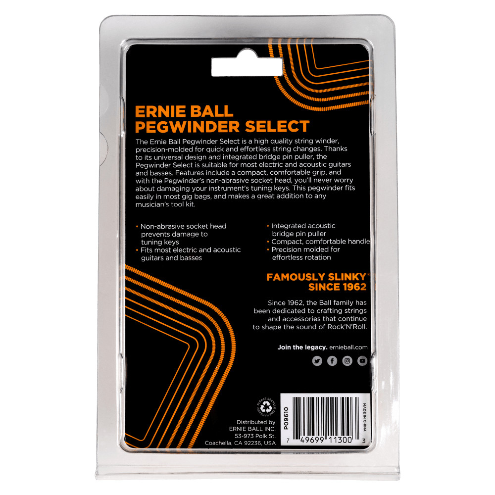 Ernie Ball Pegwinder Select for guitars