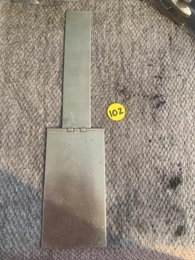 German Silver Patch Box Blank For Muzzle Loader (102)