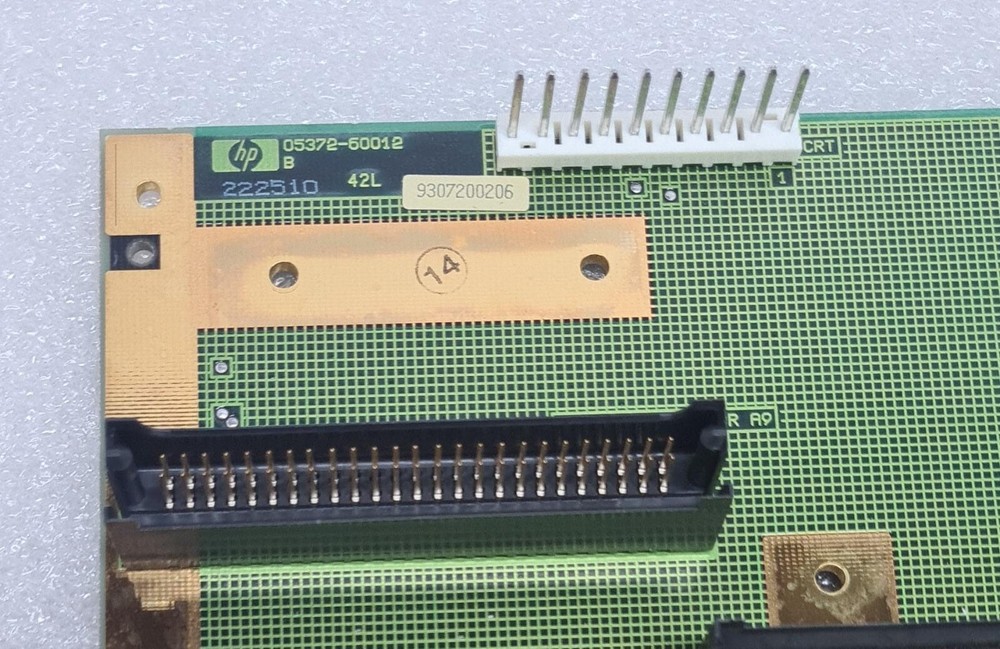 05372-60012 B Motherboard for HP 5372A Frequency & Time Interval Analyzer