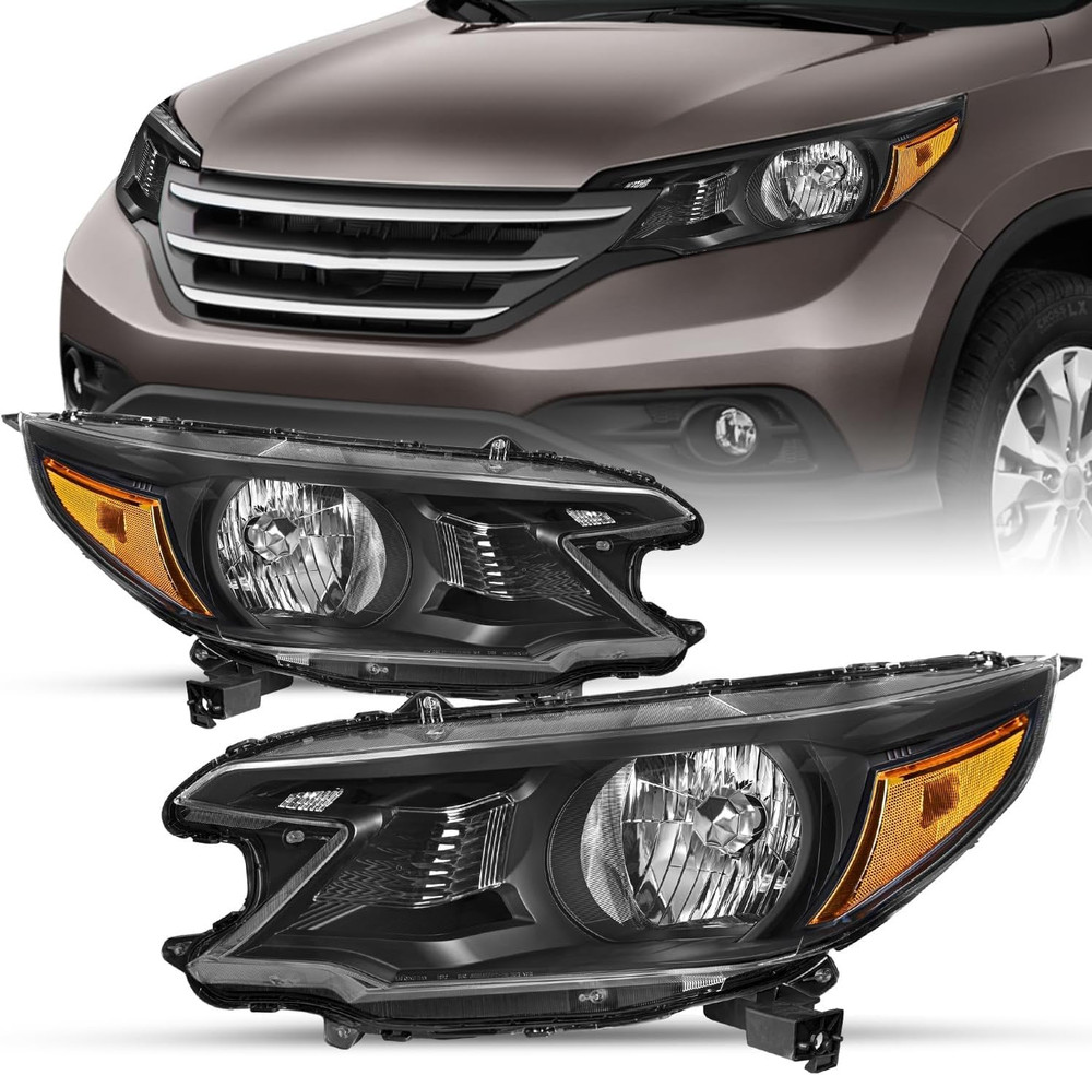 -For 2012 2013 2014 Honda CR-V [Halogen Type] OEM Headlight Headlamp Assembly Re
