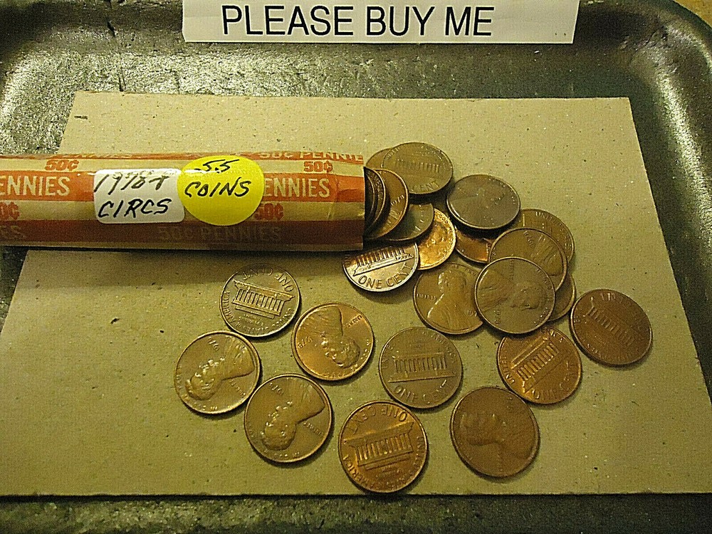 1978-P LINCOLN CENT ROLL    **L@@K**    C/S & H AVAILABLE