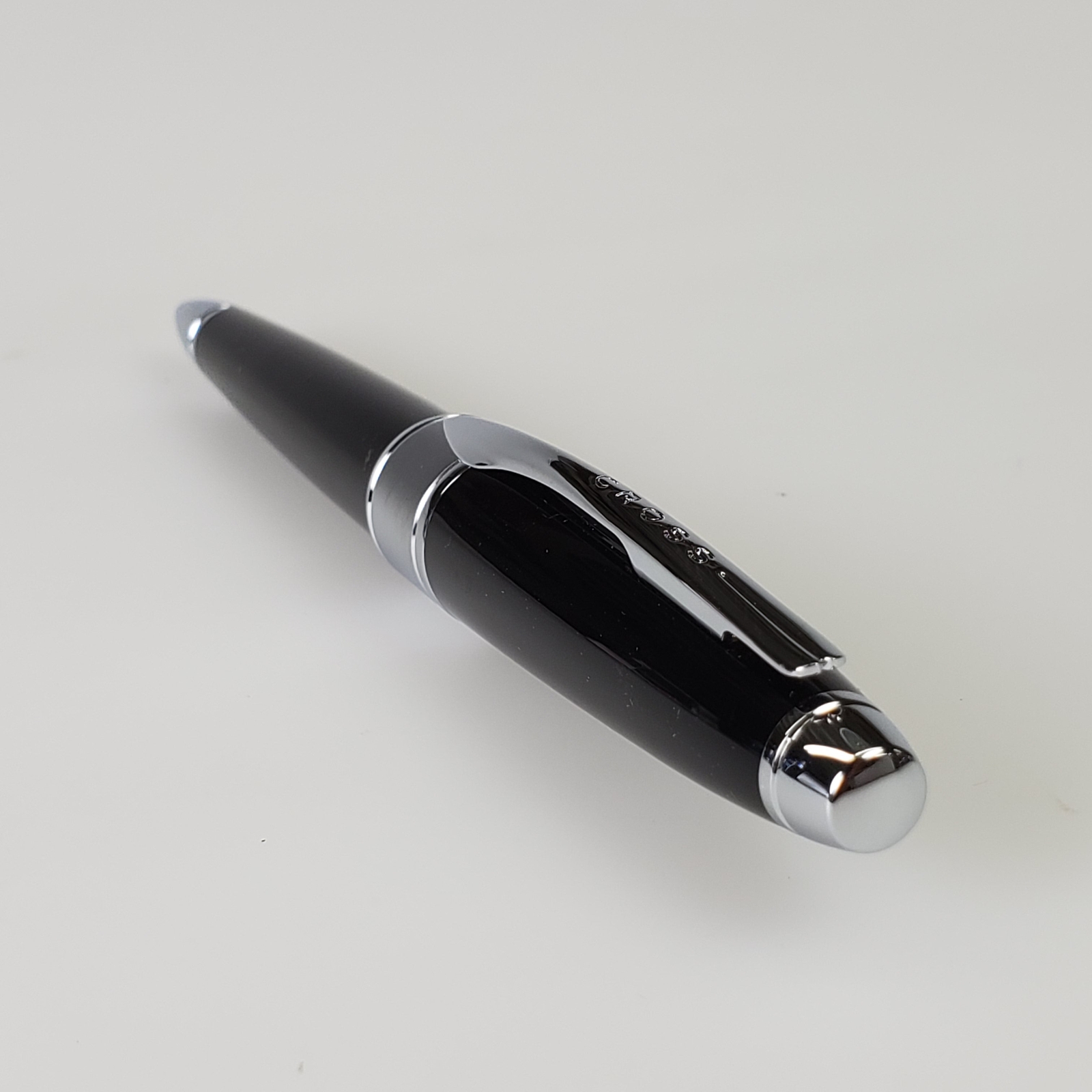 Cross Apogee Black Lacquer Ballpoint Pen (AT0122-02)
