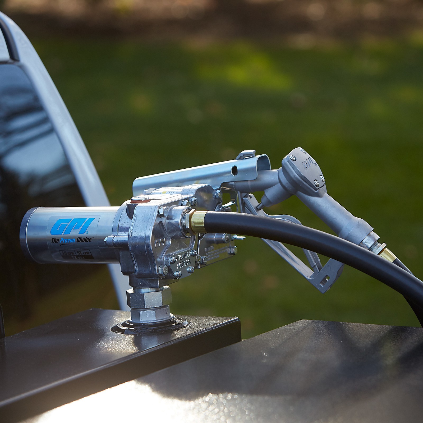 Better Built Steel Diesel Fuel Transfer Tank Toolbox Combo With GPI 12V Fuel