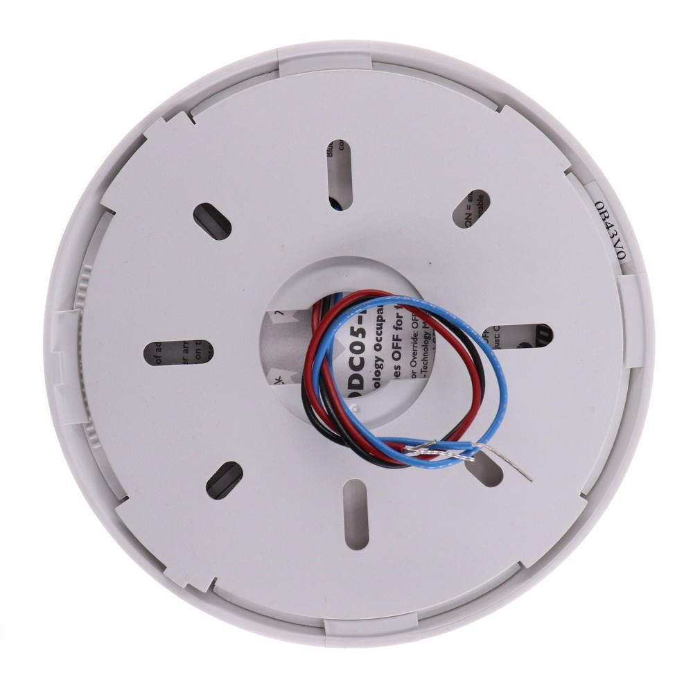 LEVITON ODC05-M0W MULTI-TECH CEILING MOUNT OCCUPANCY SENSOR, 500-SQFT, 24-VDC