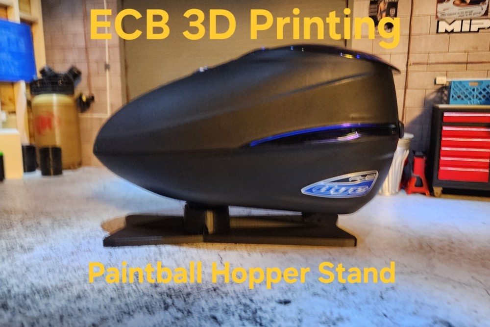 ECB 3D Printing Paintball Hopper Stands