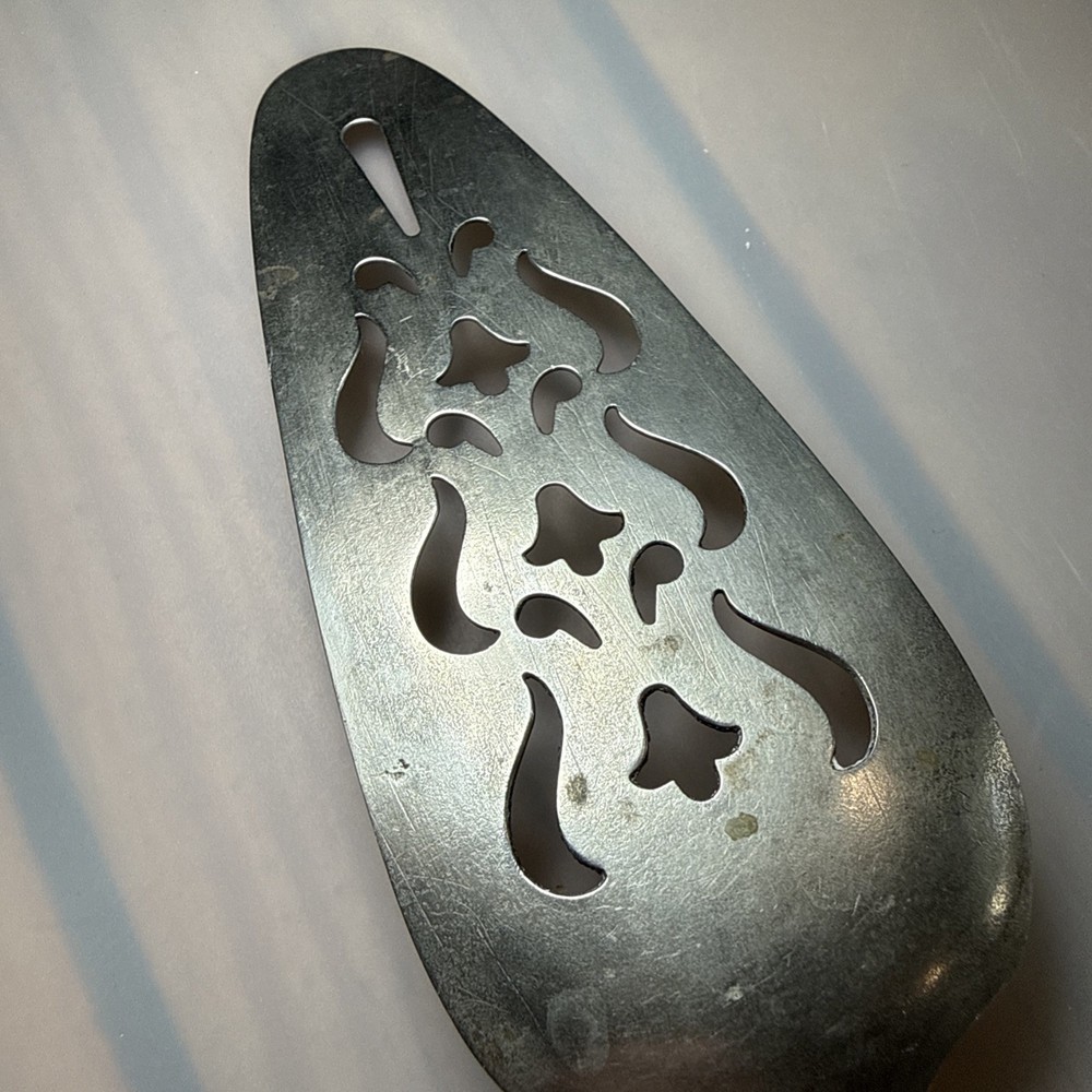 Elegant Silver Cake Server