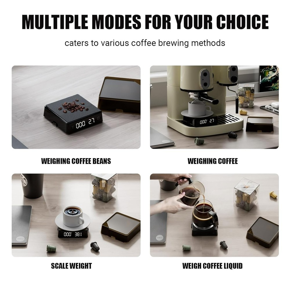 Nuttii Coffee Scale with Timer