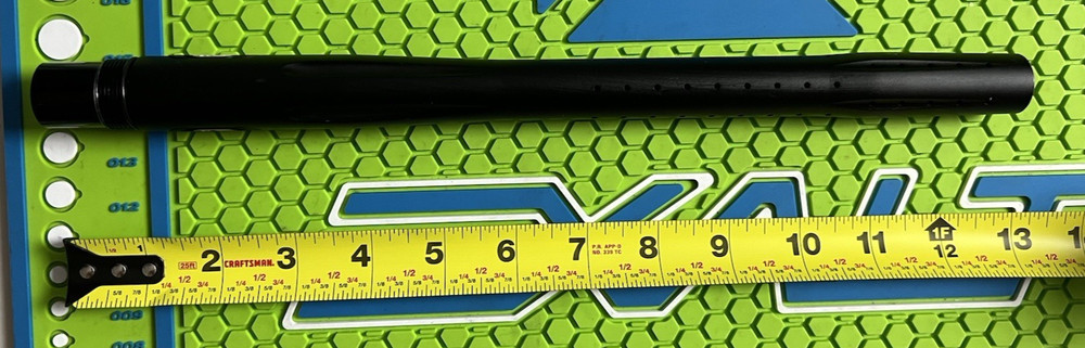 PLANET ECLIPSE EGO 13" 1-PIECE BARREL -DUST BLACK -AUTOCOCKER THREADS -VINTAGE