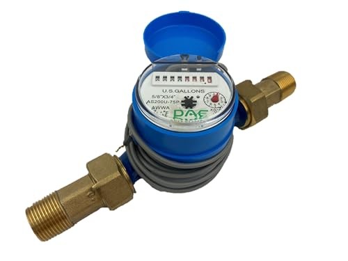 Water Meter with Pulse Output 3/4 Inch