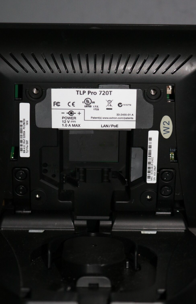 Extron TLP Pro 720T 7” Tabletop TouchLink Pro Touchpanel , USED *CHECK DESC* .