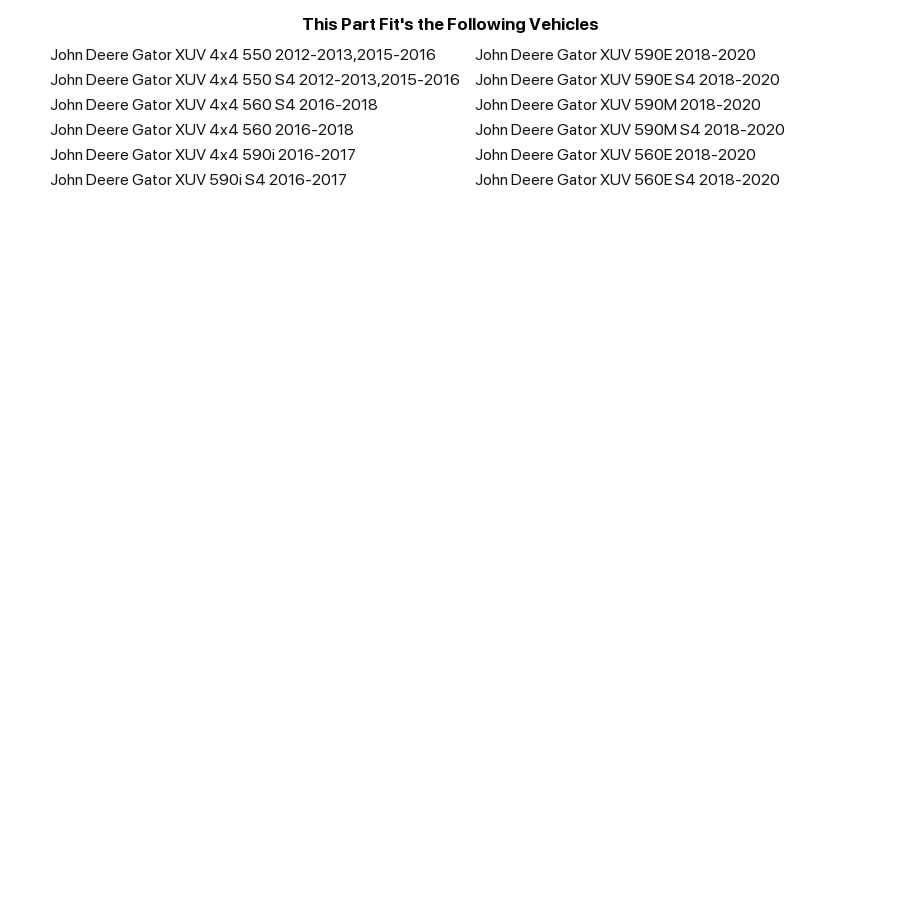 Open Trail 105455 UTV Plow Mount Kit