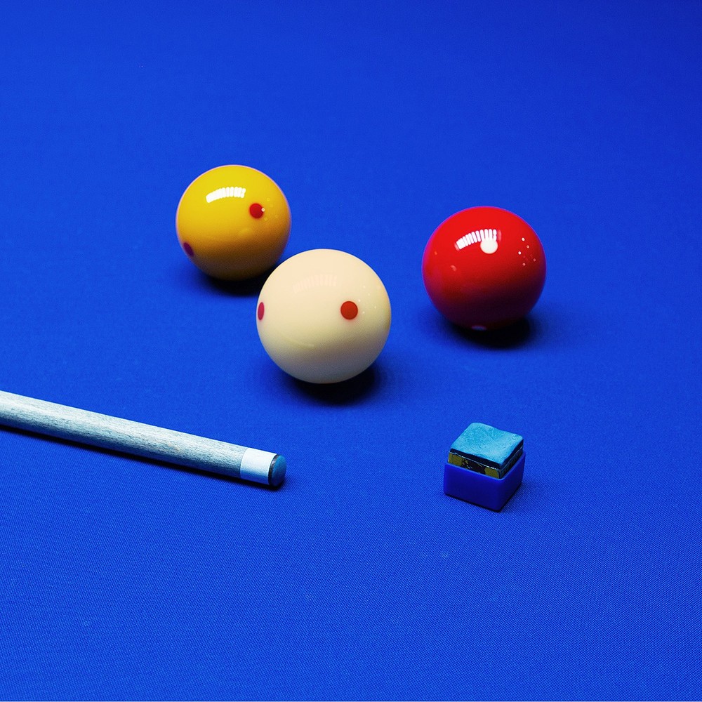 13mm Billiard Stick Tips Set, 20 Pair, Blue Grey