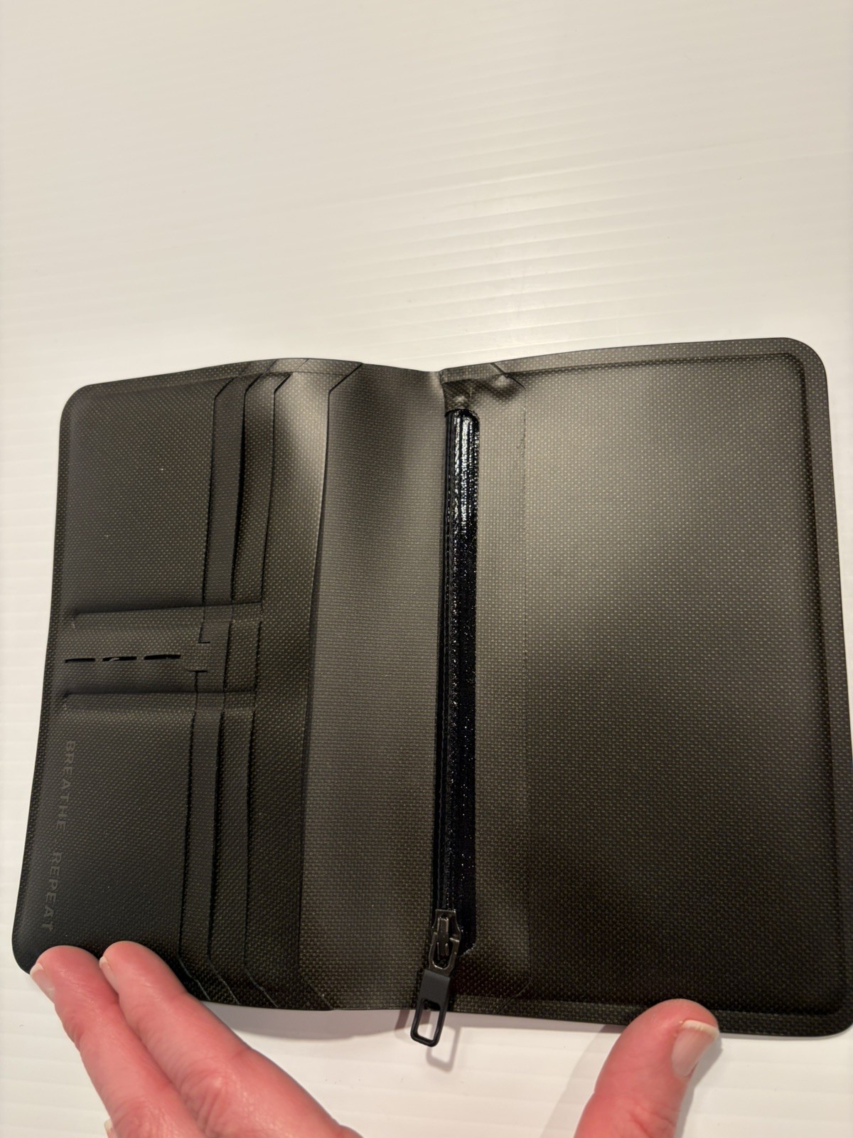 Lululemon Wallet More Miles Passport Bifold Olive Green Spring Break