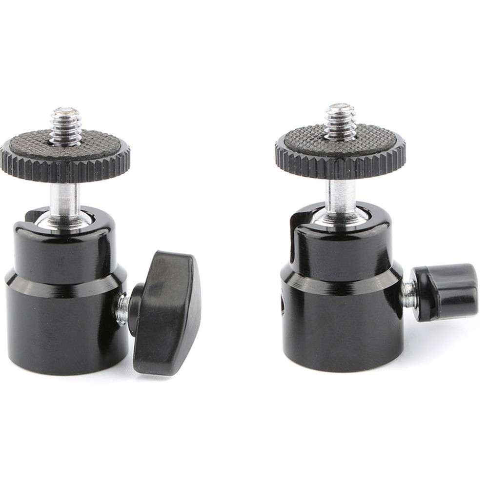 CAMVATE 1/4"-20 Mini Ball Head, 2-Pack