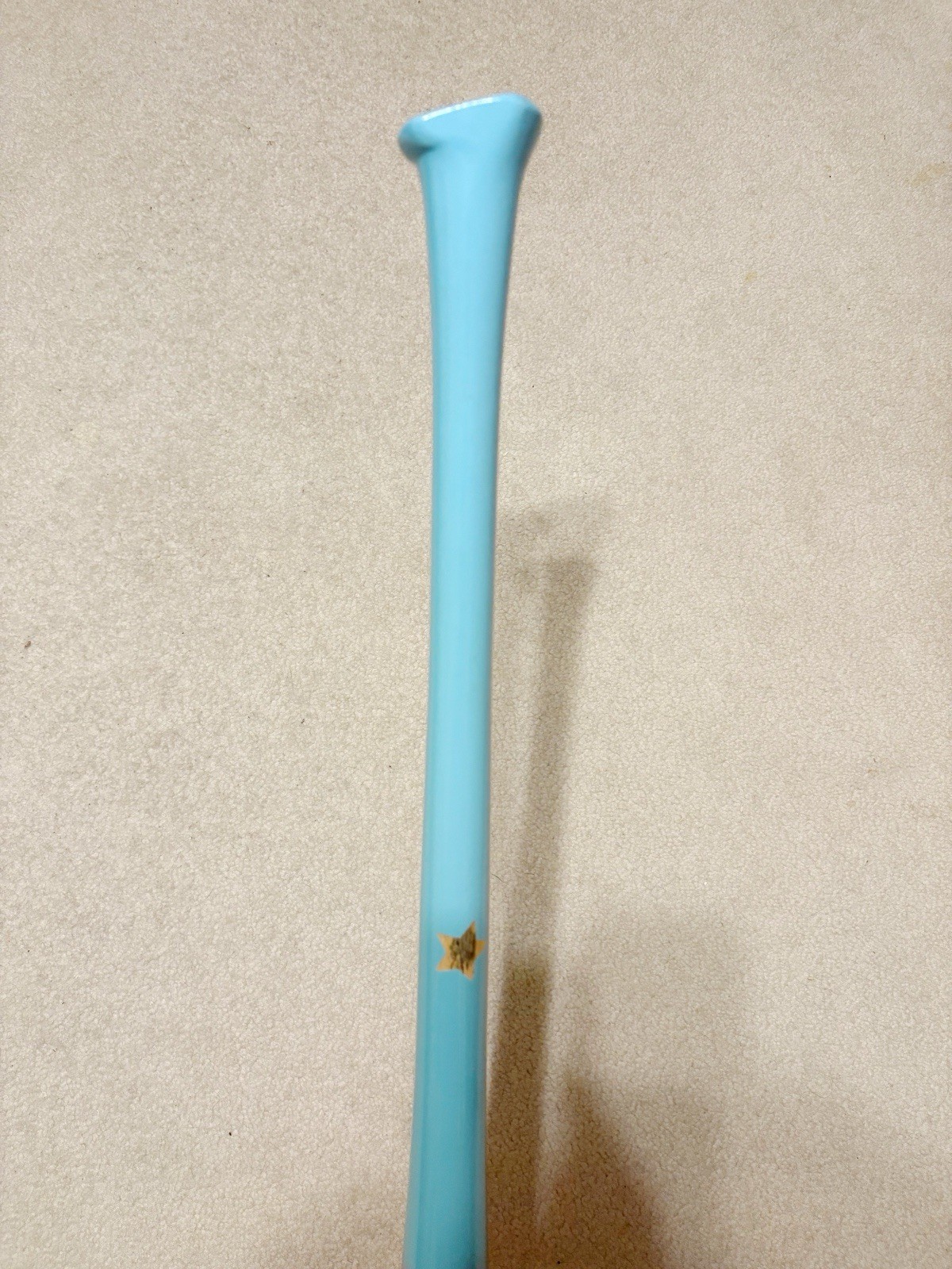 TANK Hybrid Handle Torpedo Maple Wood Baseball Bat 33in 29.3oz. Blue / Neon Pink