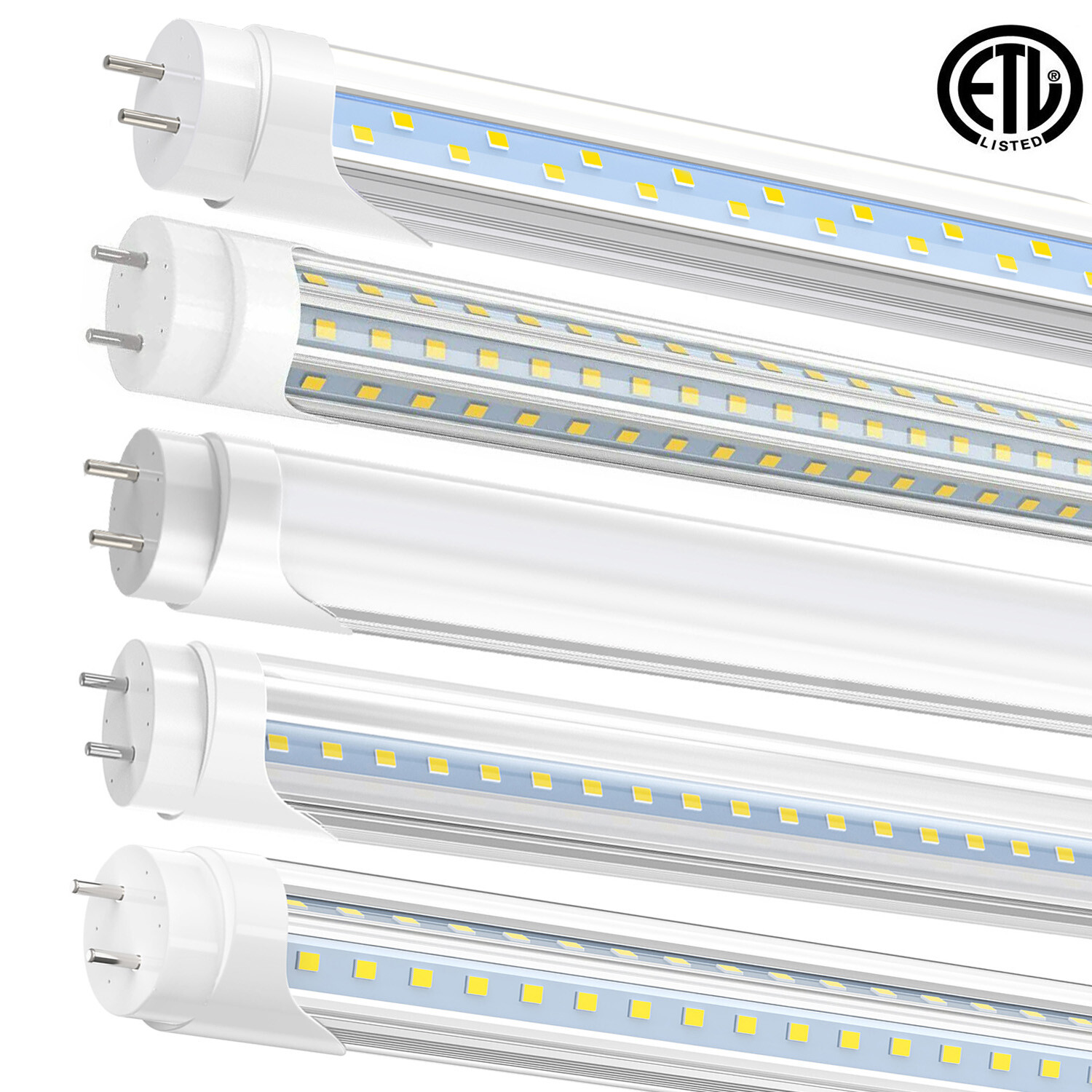 2FT 4FT LED Tube Lights Bulbs T8 G13 9W 22W 28W 60W LED Shop Light Bi Pin Garage