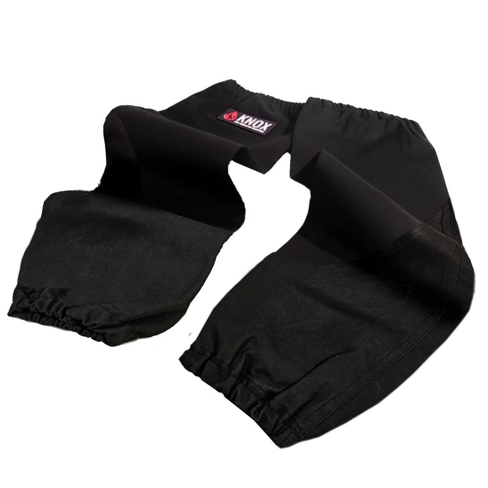 Knox Split Leather FR Welding Sleeves (Black)
