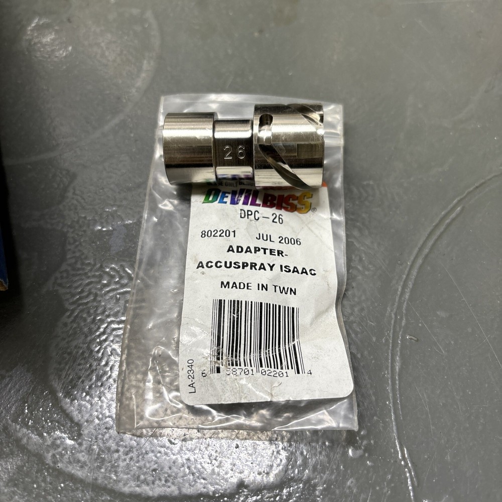 Devilbiss Dpc-26, Adaptor
