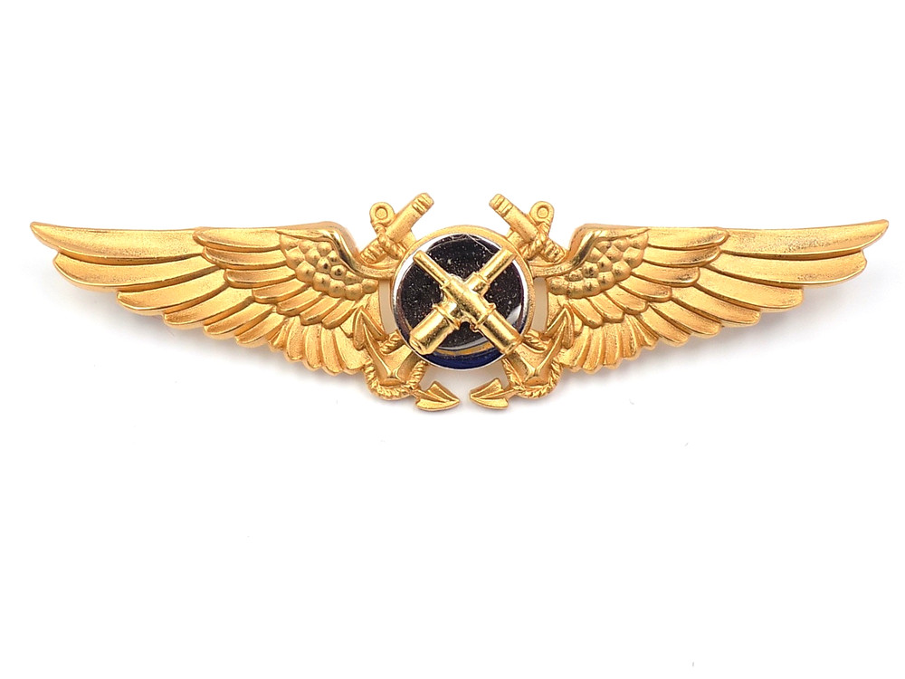 Original Post-WWII US Navy Flight Tactical Observer Wings NS Meyer