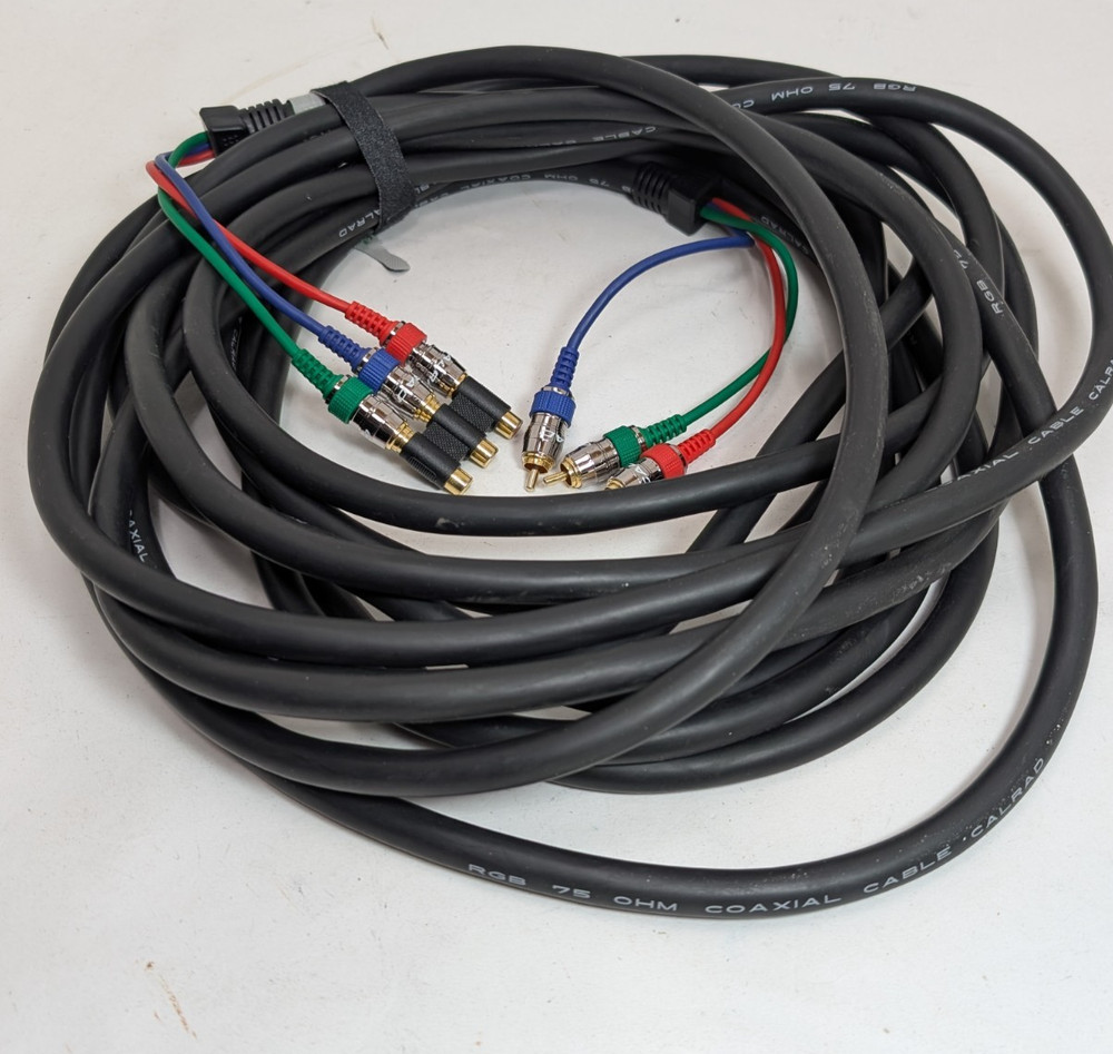 Calrad 35' Component RCA RGB Cable