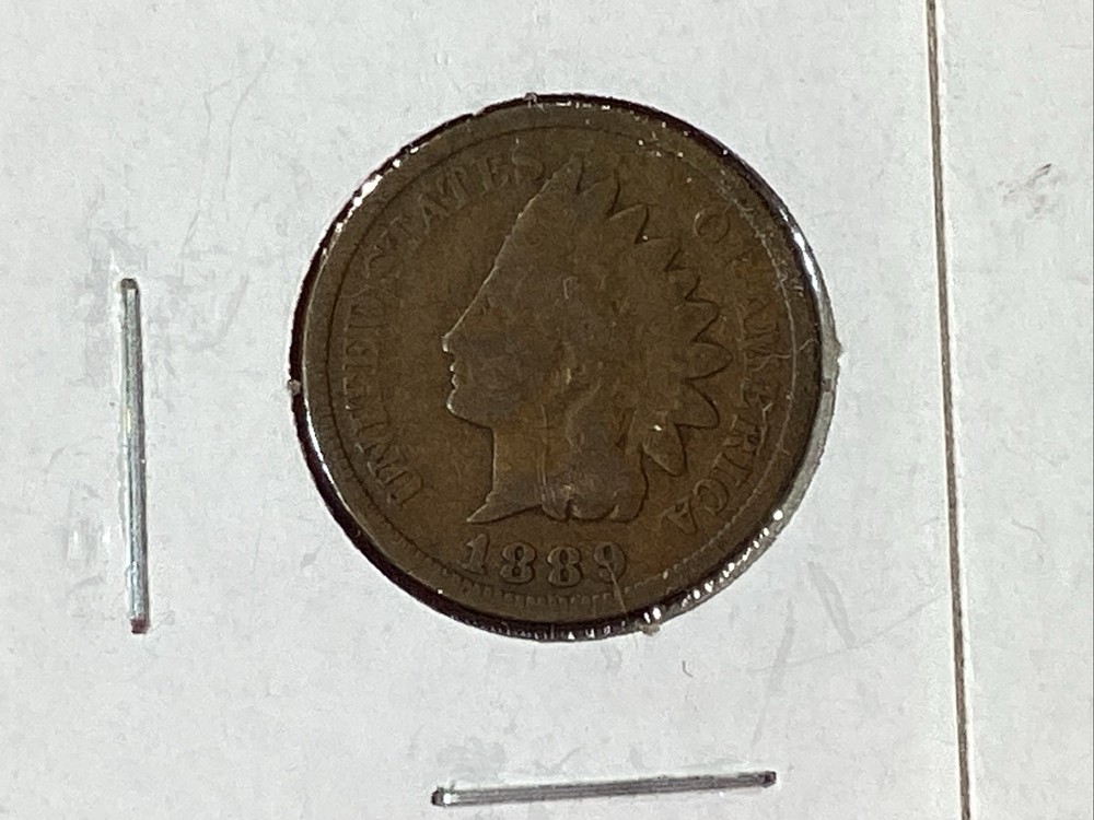 1889 & 1898 INDIAN HEAD PENNIES