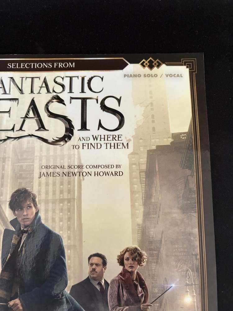 Fantastic Beasts piano book Sheet Music