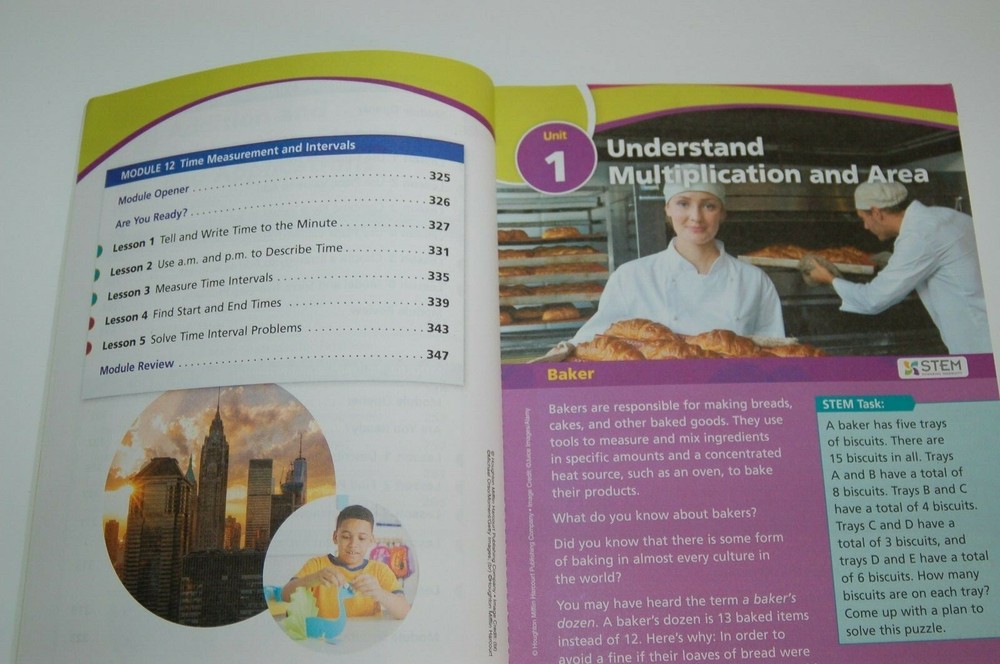 New!! - HMH into Math - Full Set Grade 3 Student Modules 1-20 & Practice Journal