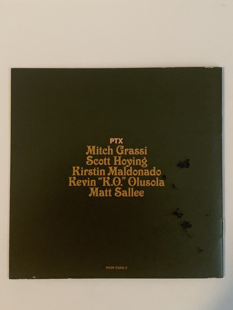 Pentatonix Evergreen CD Signed Autographed JSA COA