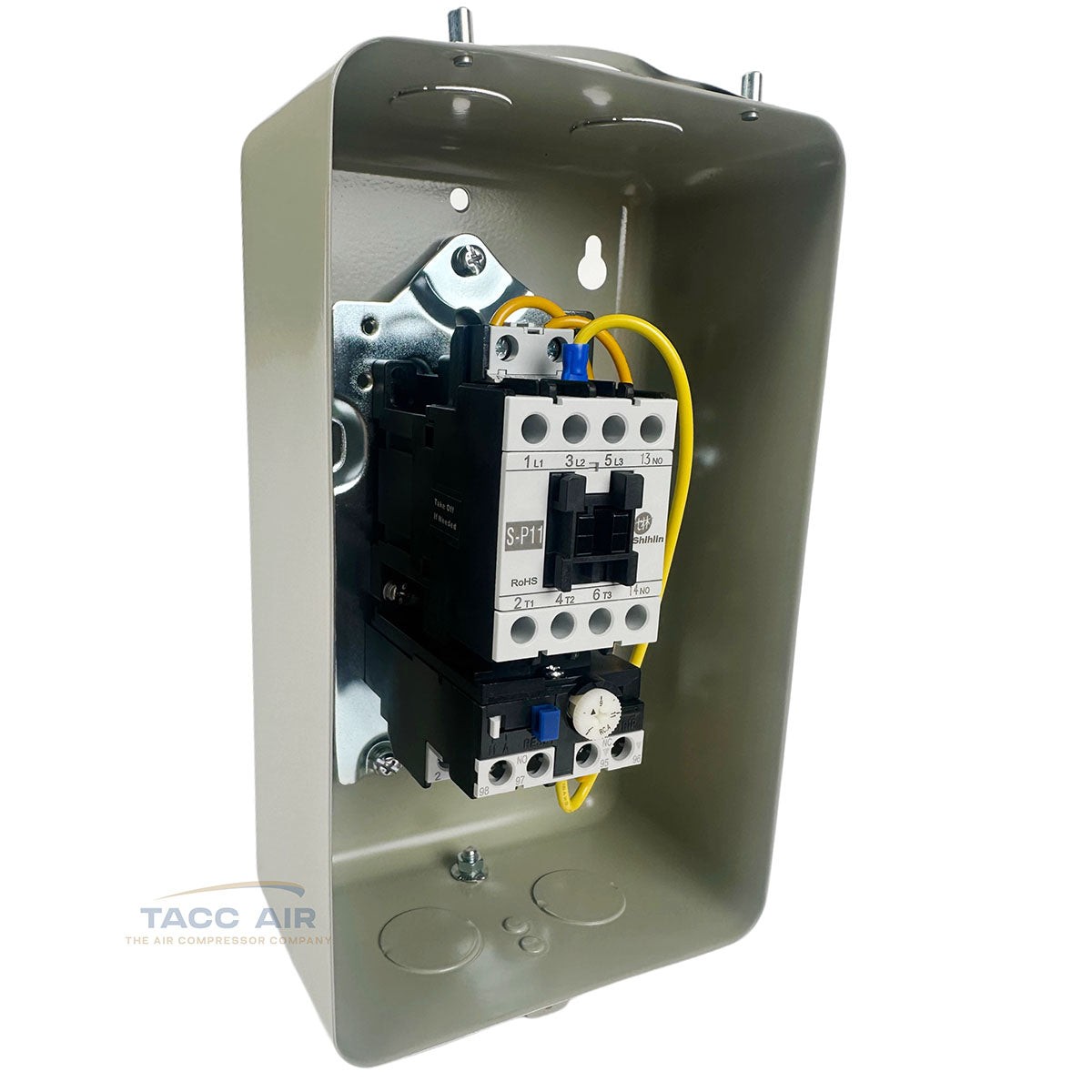 5 HP Three Phase Magnetic Starter Motor Control Switch Box 460 - 480 Volt 3 PH