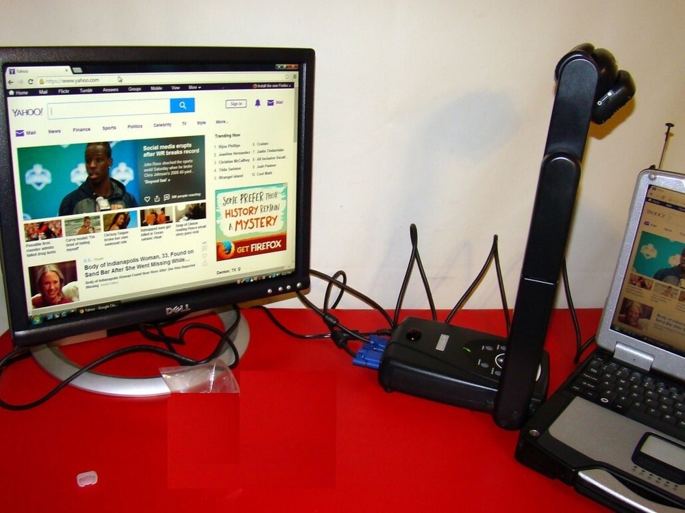 AverMedia AverVision 280 (P0A3) Document Camera Night View With Bag