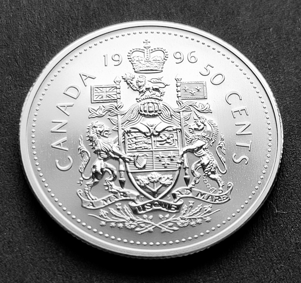 *** CANADA  50  CENTS  1996  ***  SPECIMEN  ***