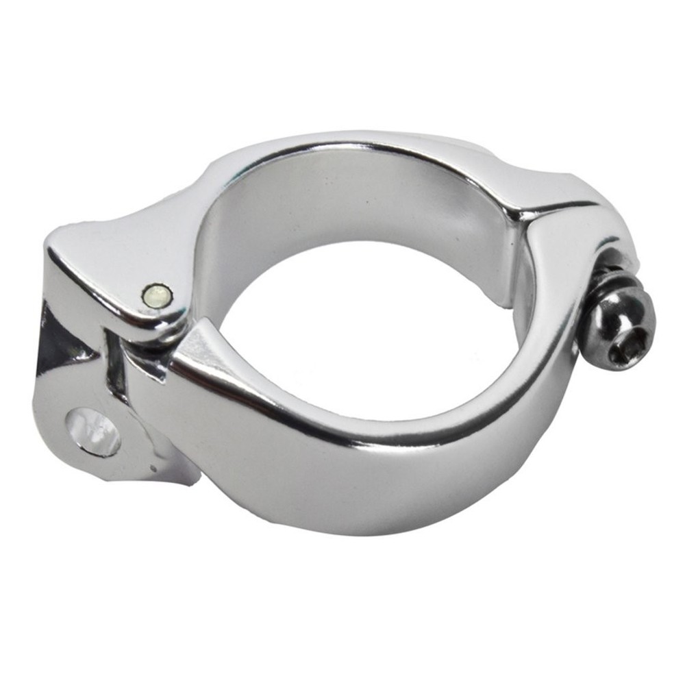 Sunlite Front Derailleur Braze-on Adapter, 34.9, Silver