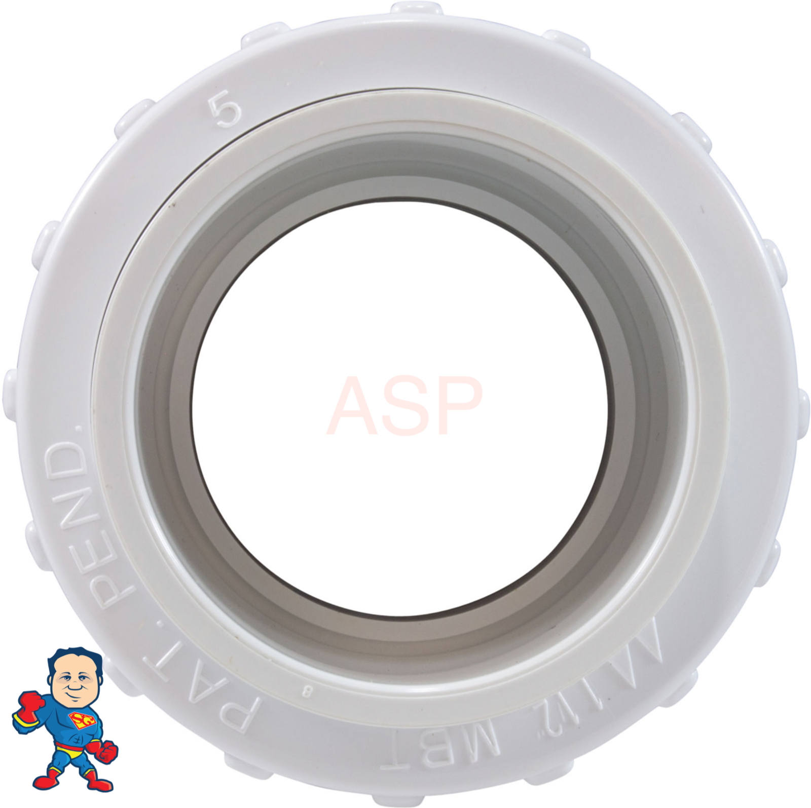 (1) Hot Tub Spa 1 1/2" Slip X 1 1/2" Pump Union with Gasket Video How To