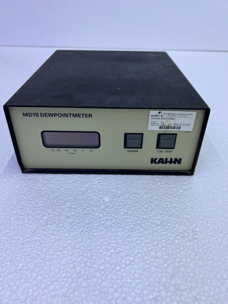 KAHN MD10SB DEW POINT METER #LH92