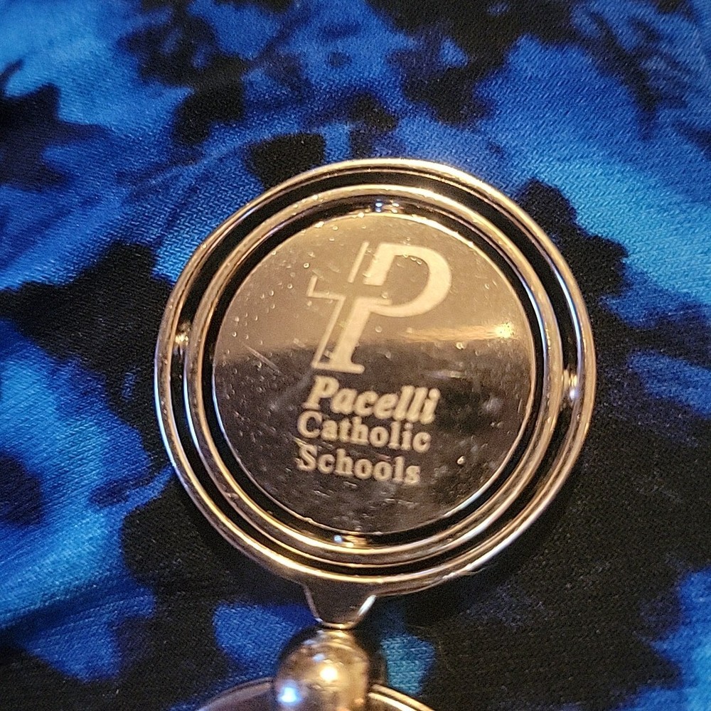 Pacelli Catholic Schools keyring Stevens Point WI