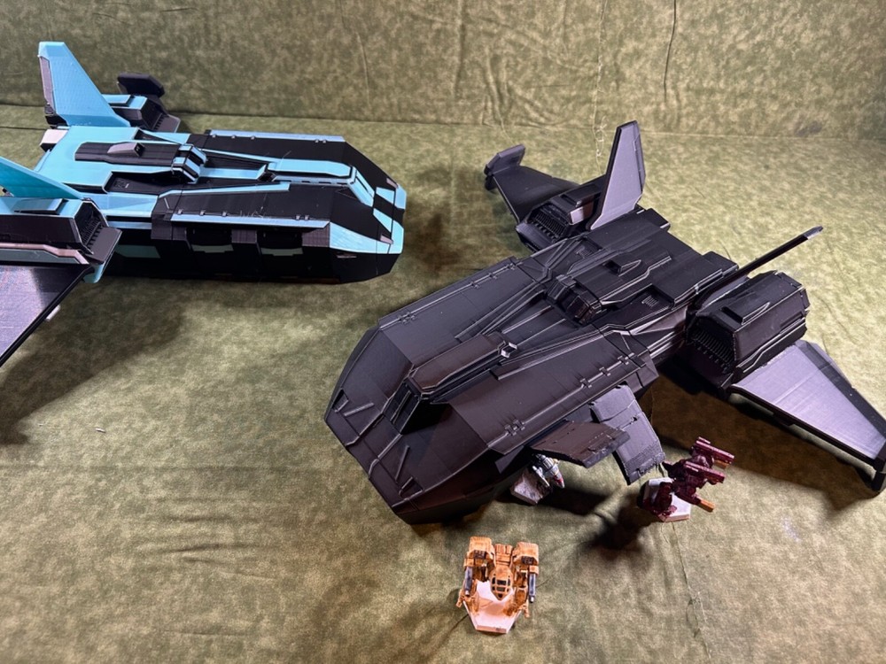 Mech Scale Leopard Class Drop Ship | Unpainted 1/285 or 6mm scale