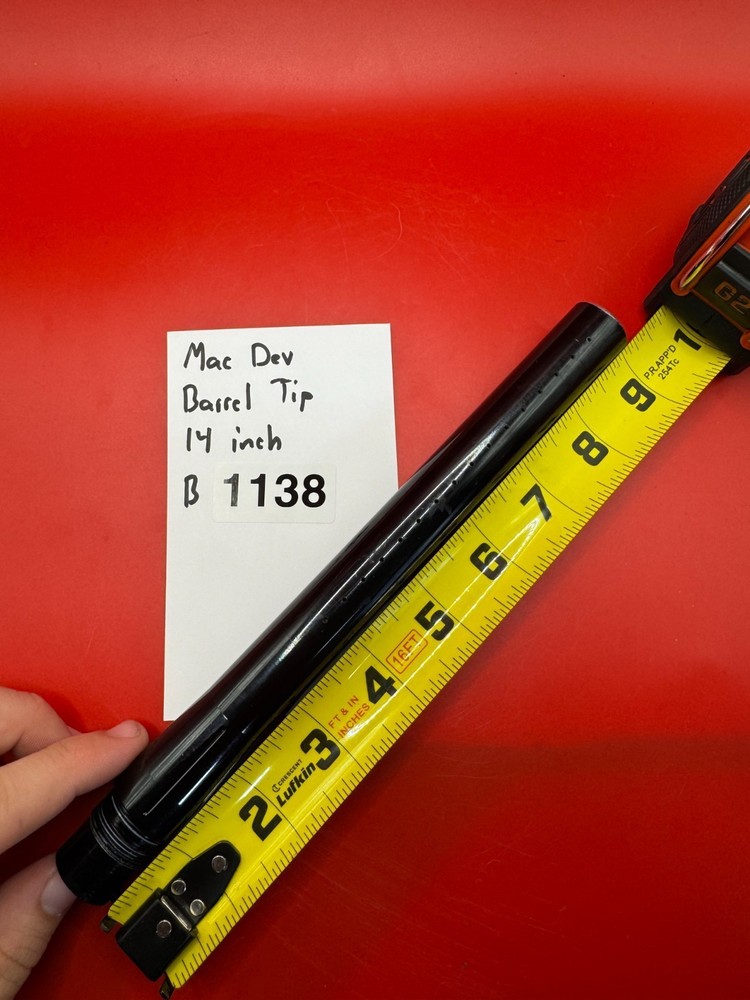 Mac Dev Paintball Barrel Tip 14 inch