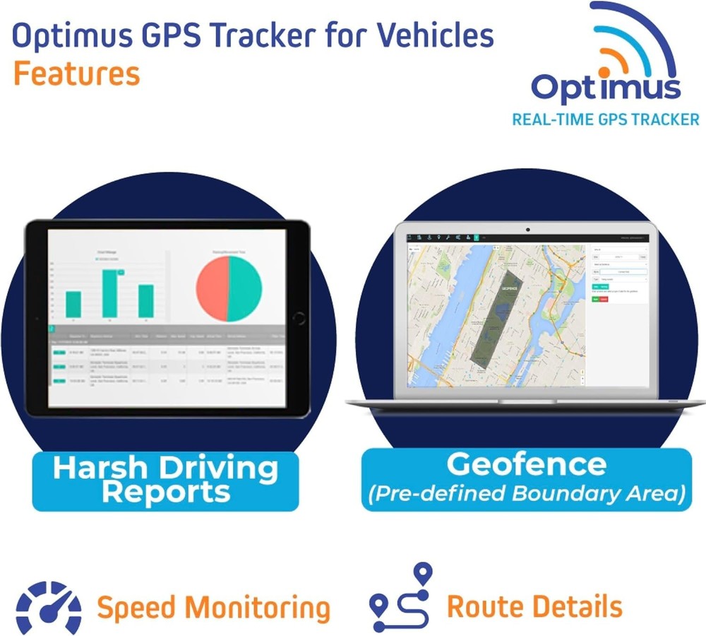 Wired GPS Tracker for Vehicles - Real-Time Updates & Easy Battery Install