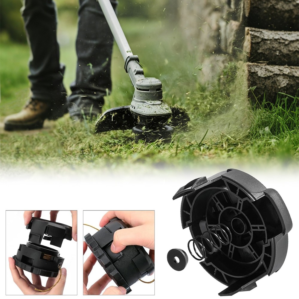2PCS Head Cap Cover Replacement for Dewalt Quickfeed String Trimmer DCST972X1 US