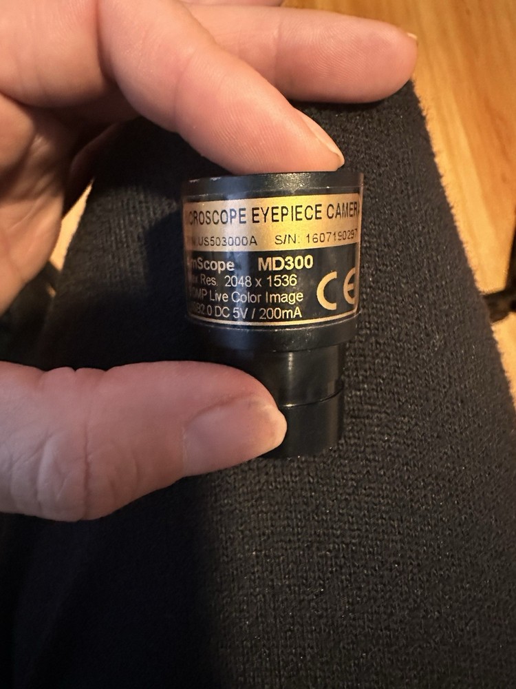 AmScope MD300 3MP USB 2.0 Color CMOS Digital Eyepiece Microscope Camera