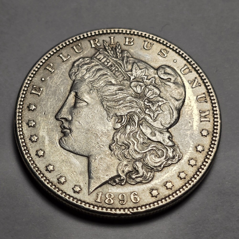1896 MORGAN SILVER DOLLAR US COIN Higher Grade