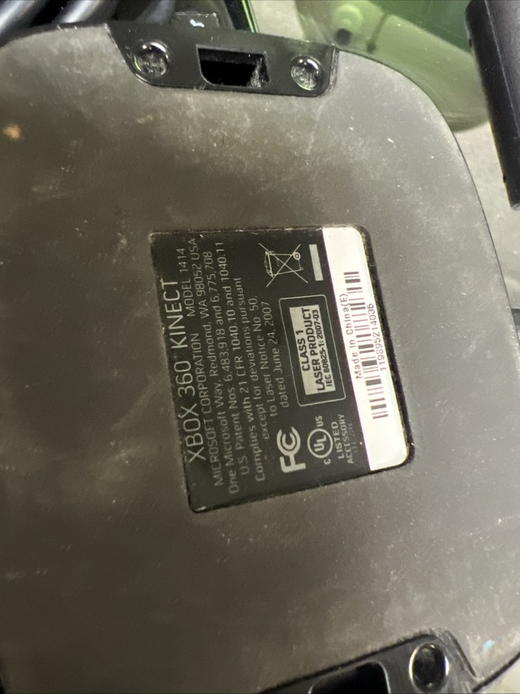 Microsoft Xbox 360 Kinect Sensor Model 1414