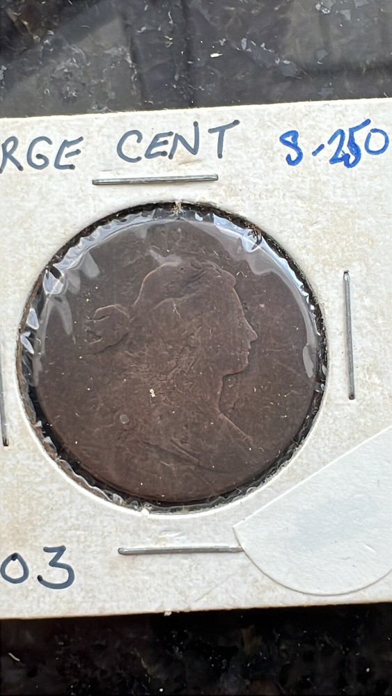 1803 Draped Bust U.S Large Cent - Copper