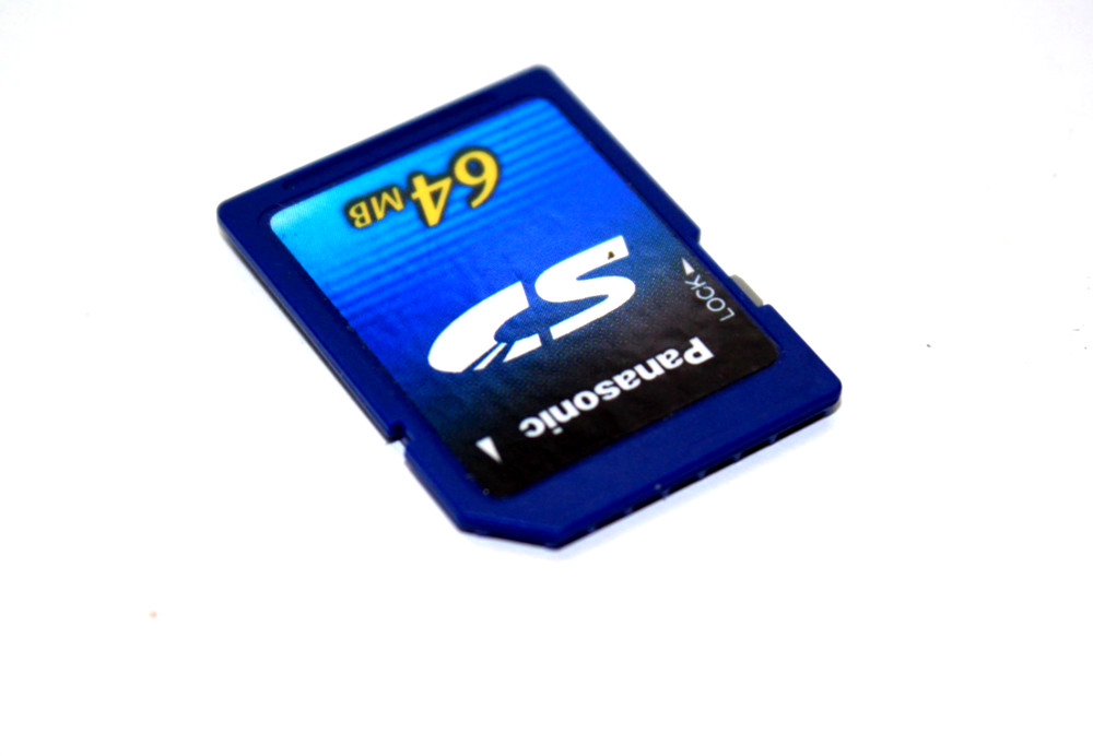 Panasonic 64MB MEGABYTE SD Camera Memory Card Working