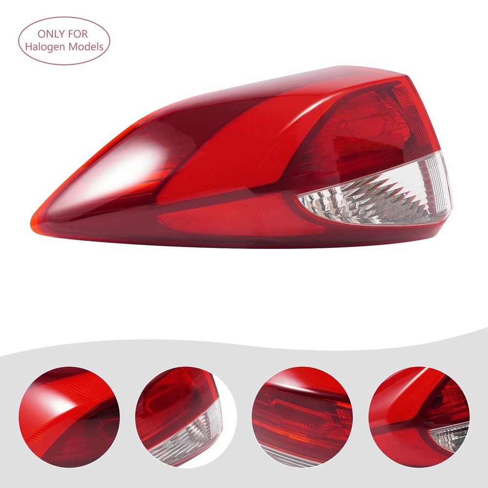 Tail Light Assembly for 2016-2018 Tucson Halogen Driver Side 92401D3010