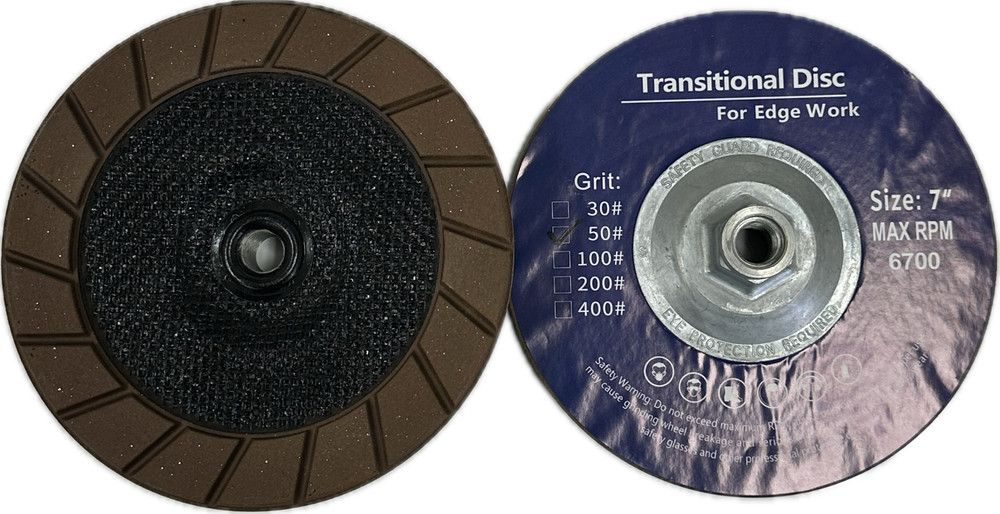 5' / 7' Hand Grinding Transitional Cup Wheel.