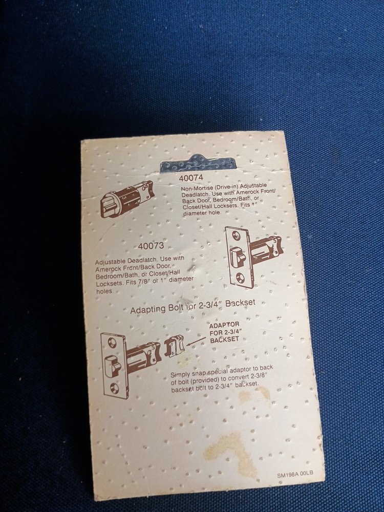 Vintage Amerock Door Lock Latch NOS Replacement Part