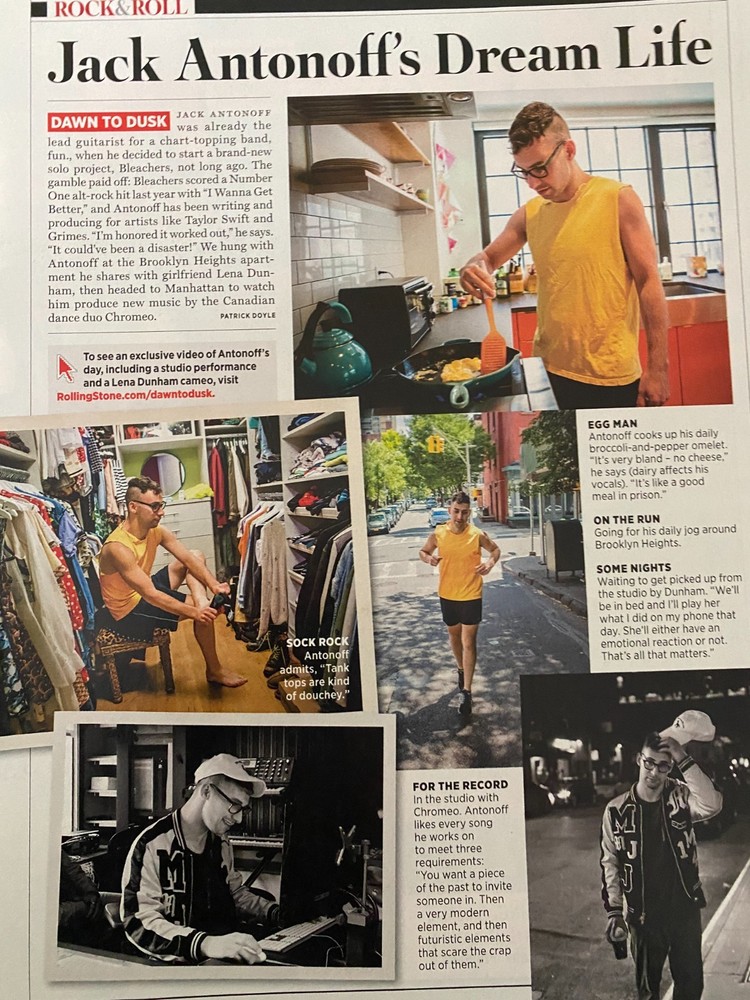 Jack Antonoff, Full Page Vintage Clipping